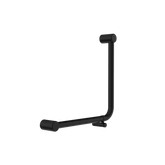 Mecca Care 32mm Ambulant 90Degree Bent Tube Nero Grab Rail 450X450mm - Matt Black